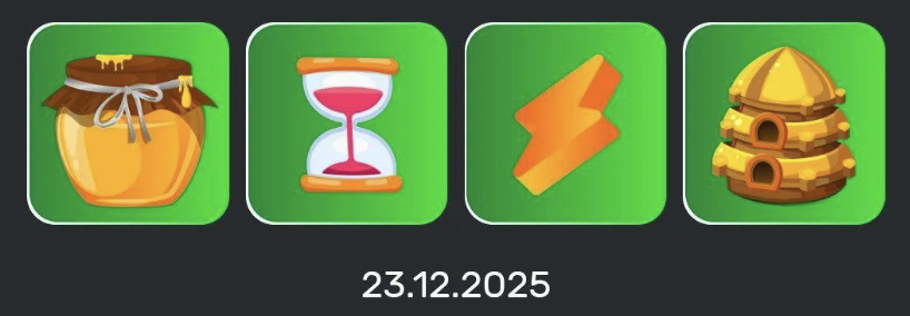 Bee Harvest Daily Combo 23 December 2025