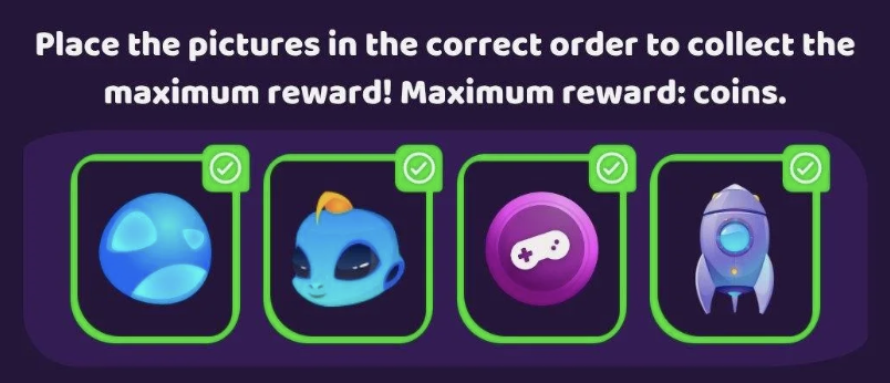 Space Adventure Daily Combo 25 December 2025