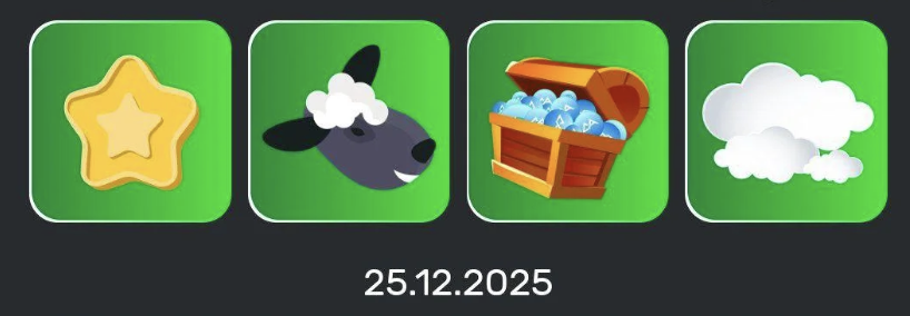 Bee Harvest Daily Combo 25 December 2025