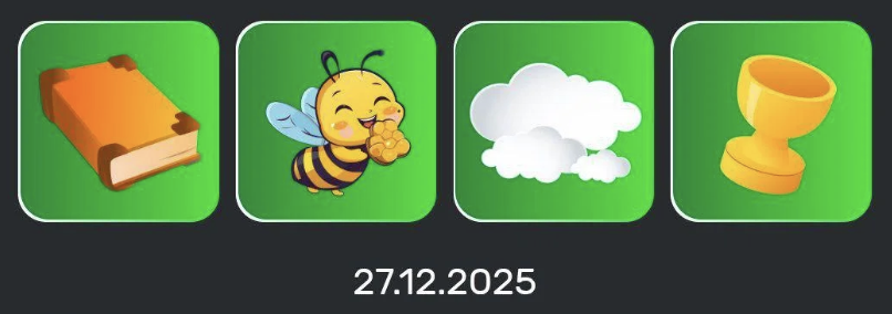 Bee Harvest Daily Combo 27 December 2025