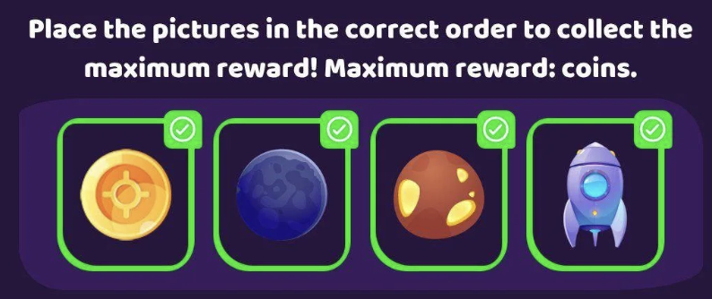 Space Adventure Daily Combo 29 December 2025