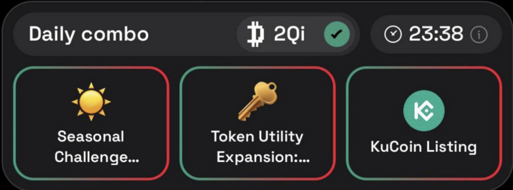 Dropee Daily Combo 30/31 December 2025