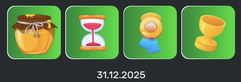 Bee Harvest Daily Combo 31 December 2025