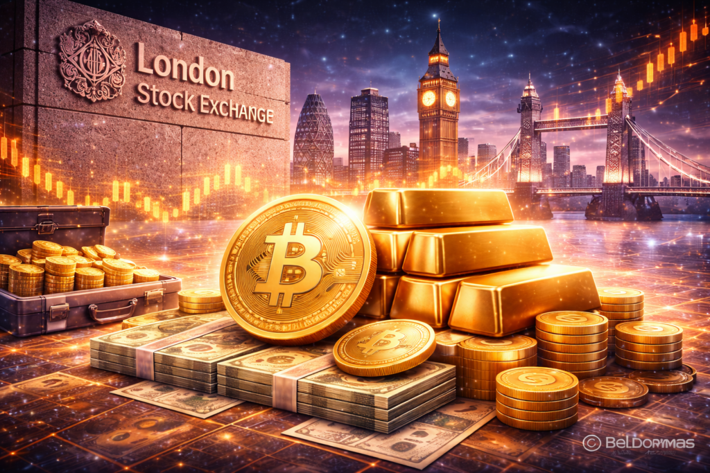 21Shares Bitcoin and Gold ETP (BOLD) Begins Trading on London Stock Exchange