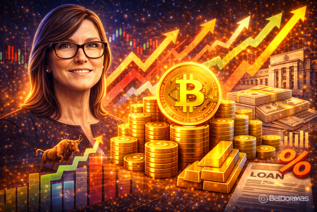 Cathie Wood Says Bitcoin Is a Strong Diversification Tool for Asset Allocators in 2026 Outlook