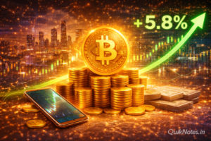 Bitcoin Starts 2026 Strong — Up ~5.8% in Early January, Rally Fuelled by Market Dynamics