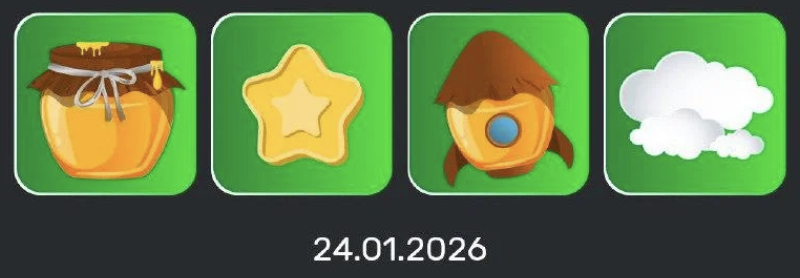 Bee Harvest Daily Combo 24 January 2026