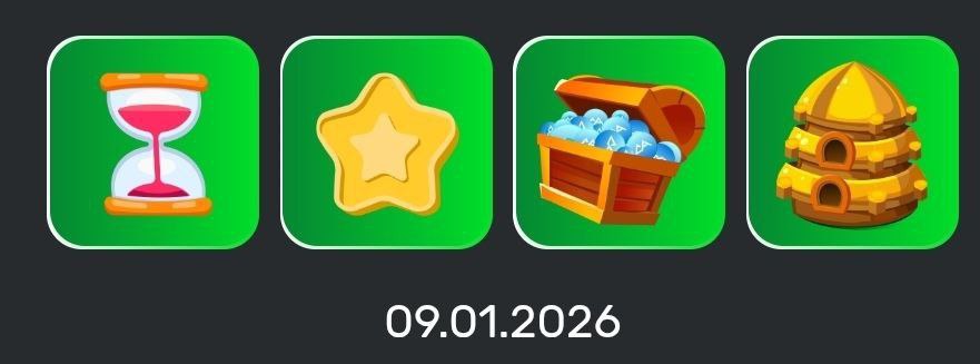 Bee Harvest Daily Combo 9 January 2026