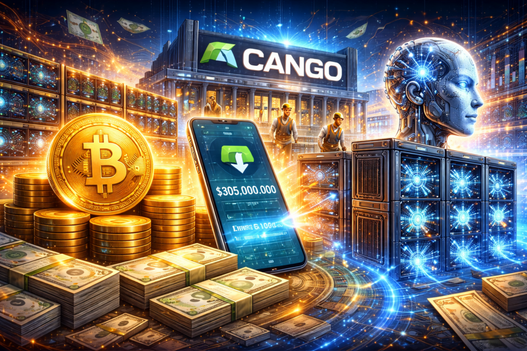 Bitcoin Miner Cango Sells 4,451 BTC to Repay Debt and Fund Strategic Pivot Into AI Computing Infrastructure
