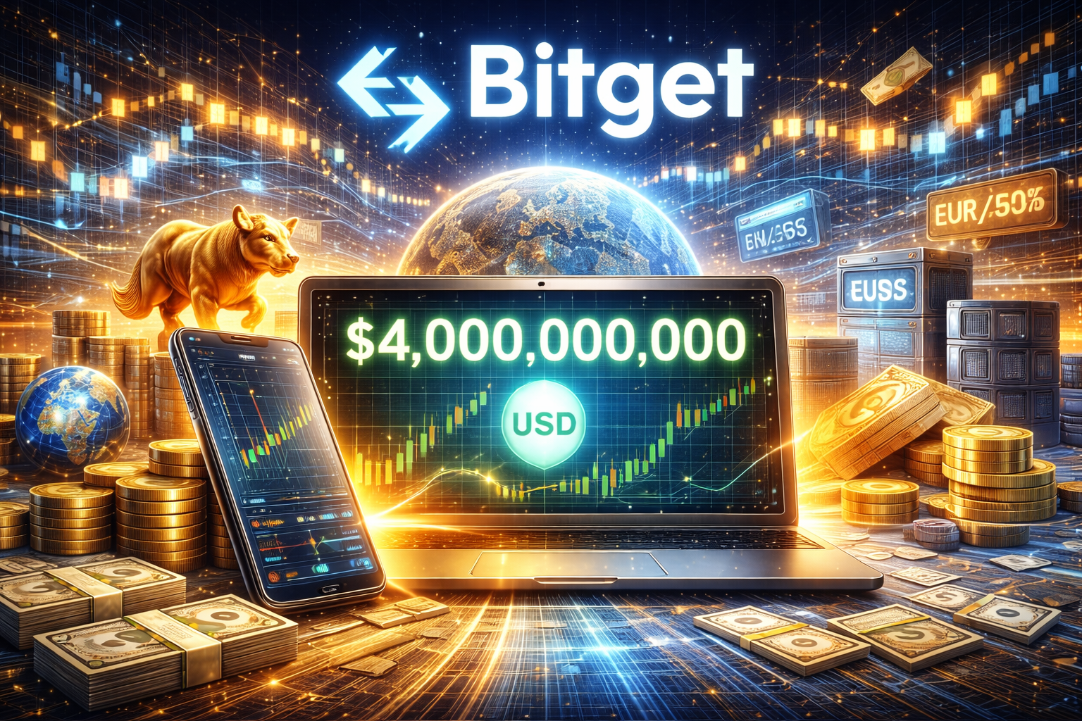Bitget’s TradFi Platform Hits $4 Billion Daily Volume After Opening ...