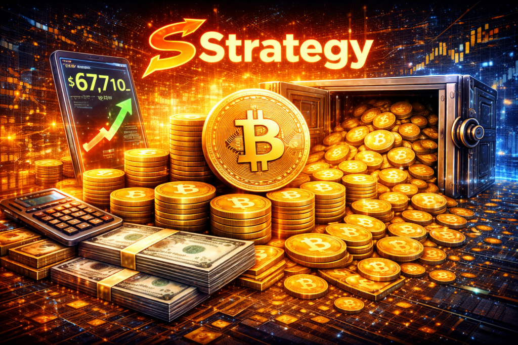 Strategy Buys 2,486 BTC for ~$168 Million at ~$67,710 Average Cost — Total Holdings Now ~717,131 BTC
