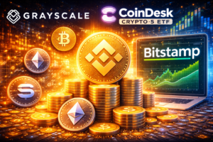 Grayscale’s CoinDesk Crypto 5 ETF Adds Bitstamp as BNB Trading Platform, Expanding Index Coverage