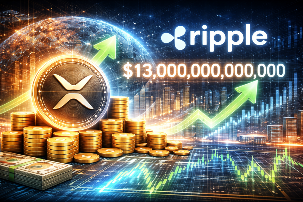 XRP Price Narrative Gains Focus After Ripple CEO Confirms $13 Trillion in Annual Treasury Payments