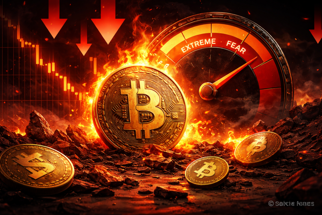 Crypto Fear and Greed Index Hits 9, Deepest “Extreme Fear” Since Luna Crash
