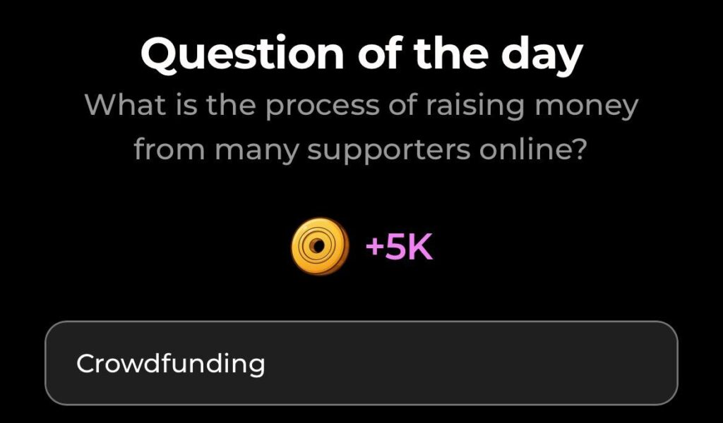 Dropee Question of the Day 9 February 2026