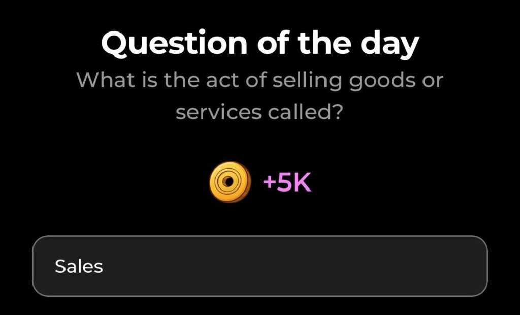 Dropee Question of the Day 16 February 2026