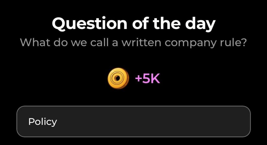 Dropee Question of the Day 24 February 2026