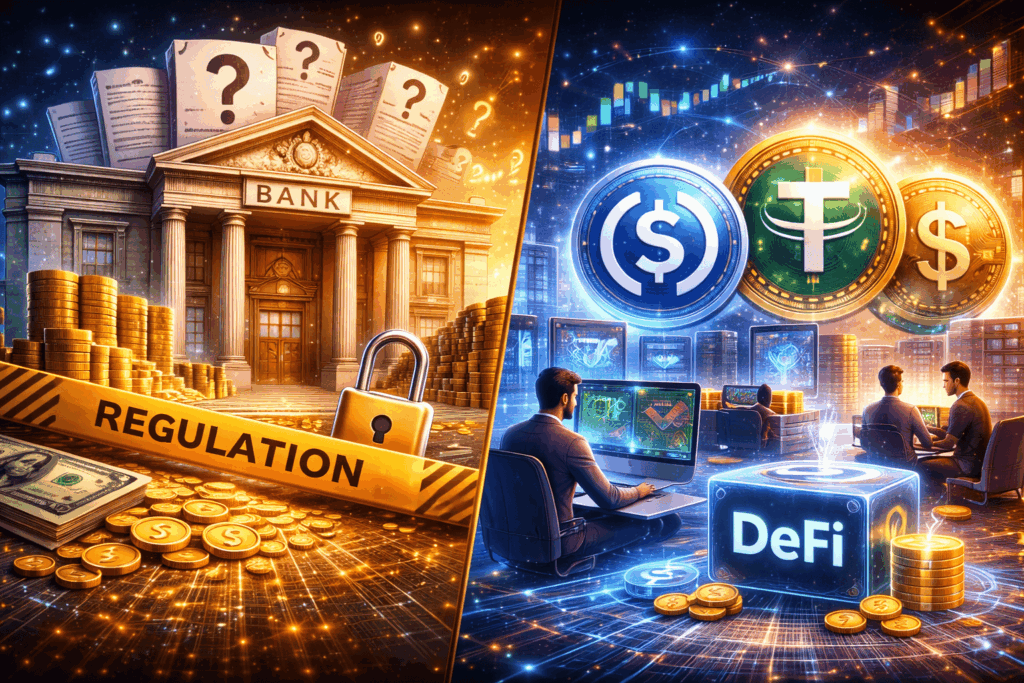 Stablecoin Regulatory Uncertainty Hurts Banks More Than Crypto Firms, Says Mega Matrix Executive