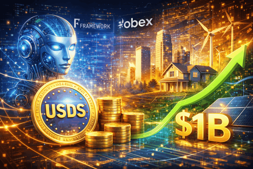 Framework Ventures-Backed Obex Deploys $1 Billion to Link USDS Stablecoin With Real-World Asset Yields