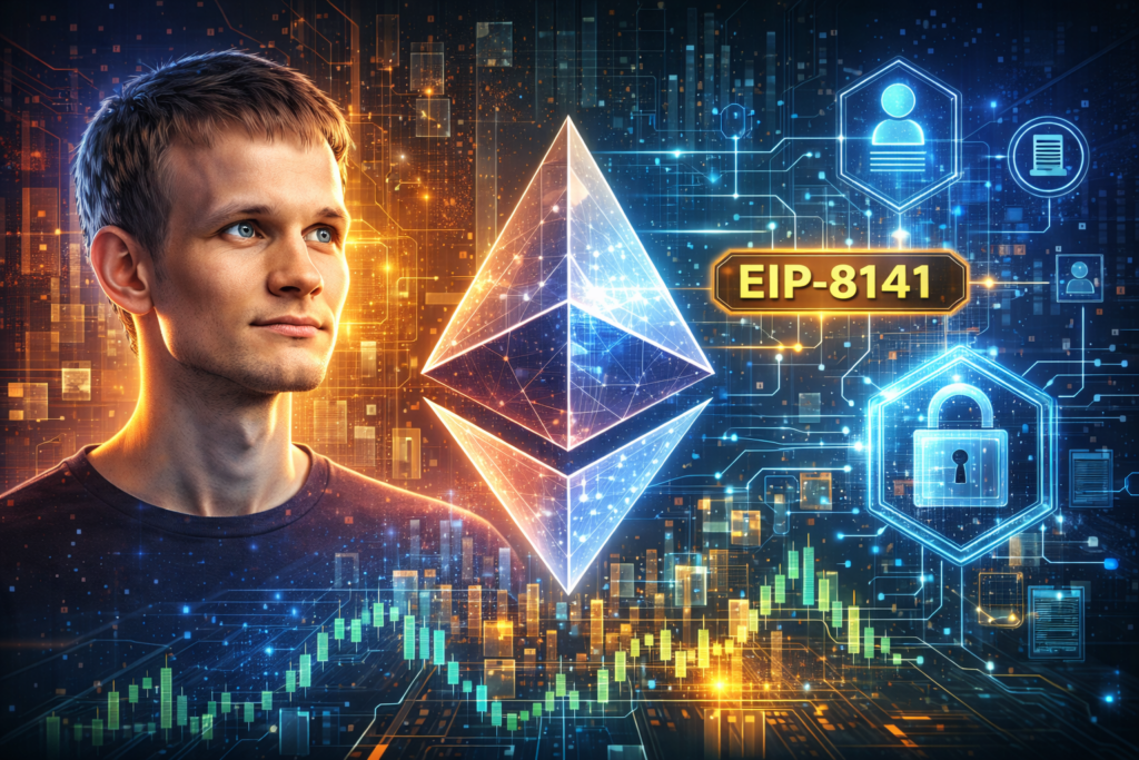 Ethereum Co-Founder Vitalik Buterin Says EIP-8141 Could Bring Full Account Abstraction Within a Year