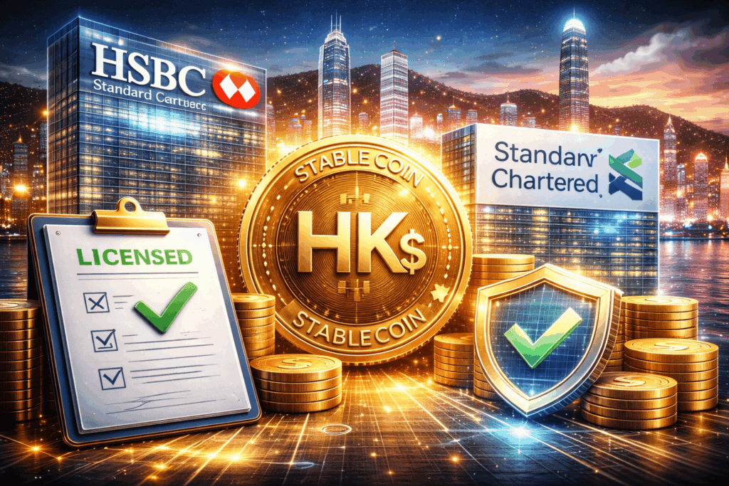 HSBC and Standard Chartered Expected to Receive Hong Kong’s First Stablecoin Issuer Licenses