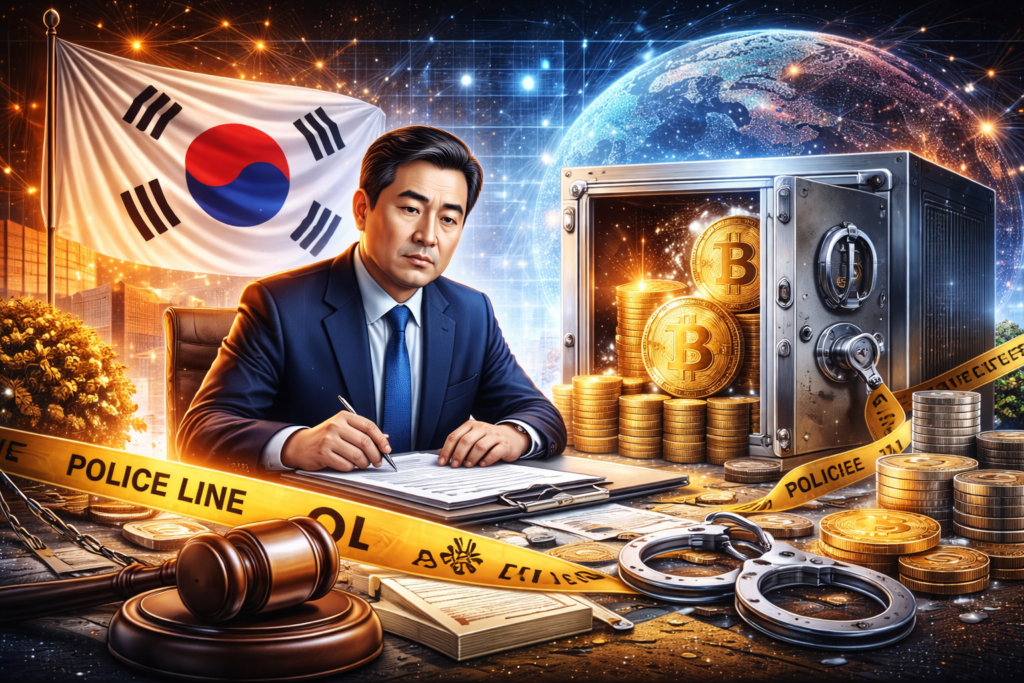 South Korea Orders Urgent Review of Government-Managed Seized Digital Assets After High-Profile Lapses