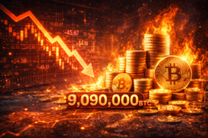 About 9.09 Million Bitcoin Are Held at a Loss, Around 46% of Circulating Supply, CryptoQuant Data Shows