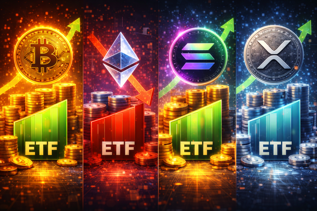 Crypto ETF Flows on March 3 Show Strength in Bitcoin, SOL and XRP While ETH Sees Outflows