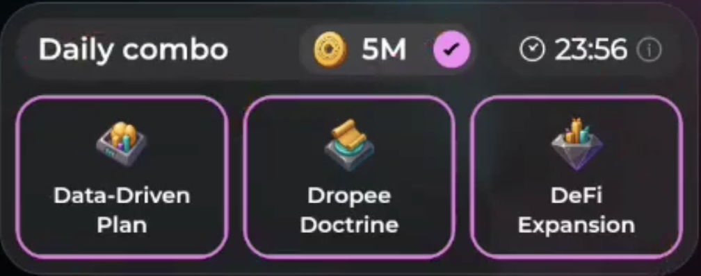 Dropee Daily Combo 7/8 March 2026