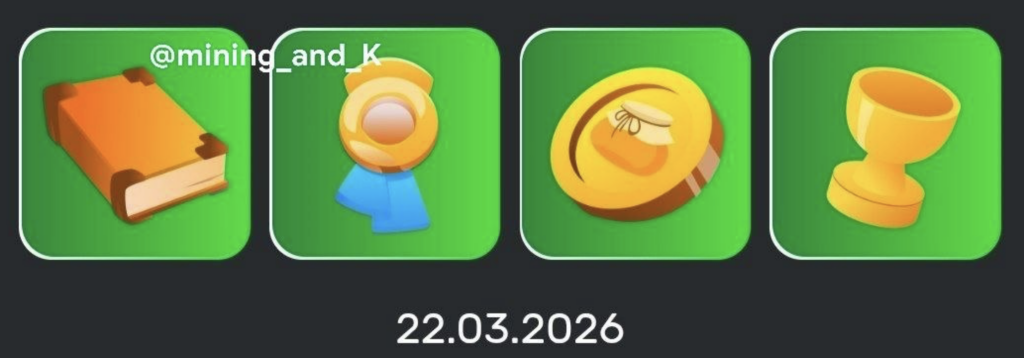 Bee Harvest Daily Combo 22 March 2026