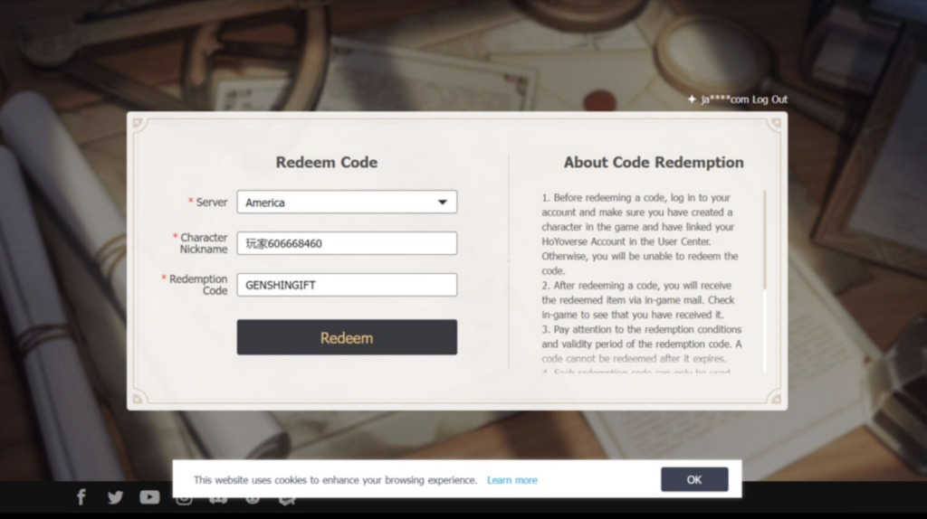 Genshin Impact Codes March 2026 | Genshin Impact