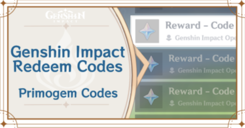 Genshin Impact Codes March 2026 | Genshin Impact