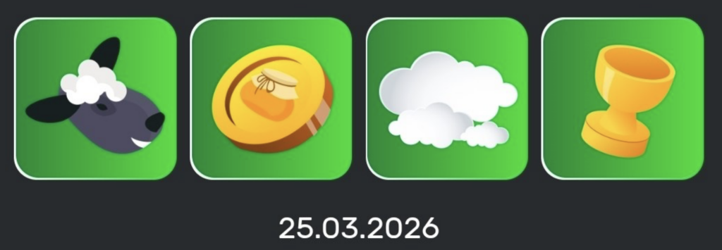 Bee Harvest Daily Combo 25 March 2026