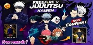 Explore the Free Fire MAX x Jujutsu Kaisen collaboration, including characters, rewards, event details, and gameplay features in this anime crossover.