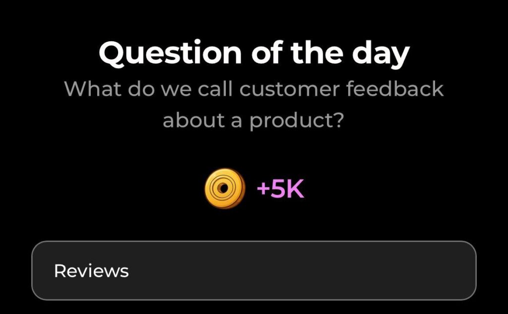 Dropee Question of the Day 16 March 2026