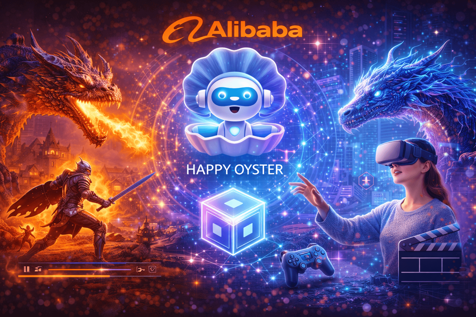 Alibaba Launches “Happy Oyster” AI Model for 3D Interactive Video ...
