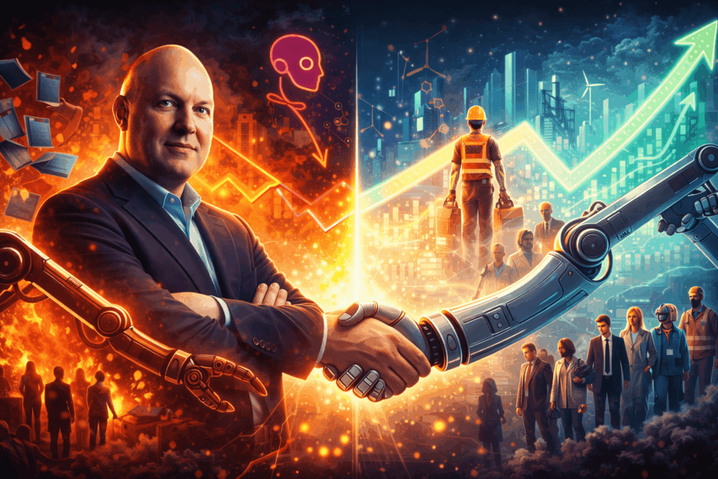 Marc Andreessen Dismisses “AI Job Loss” Fears, Predicts Productivity Boom and Job Creation