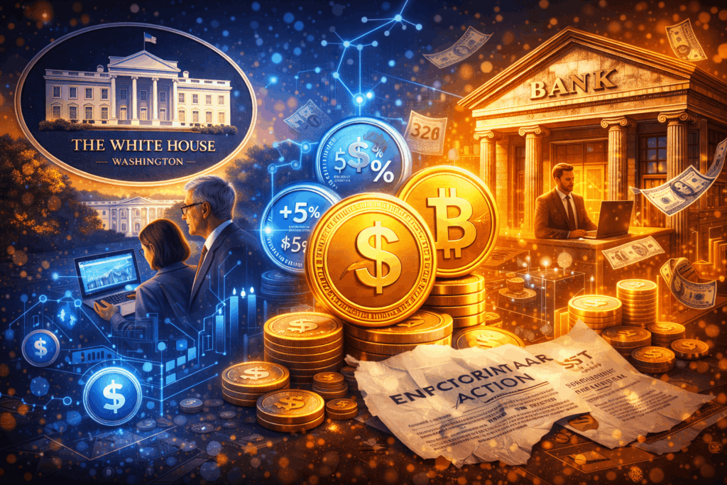 White House Economists Say Stablecoin Rewards Pose Little Threat to Banks, Minimal Impact on Lending