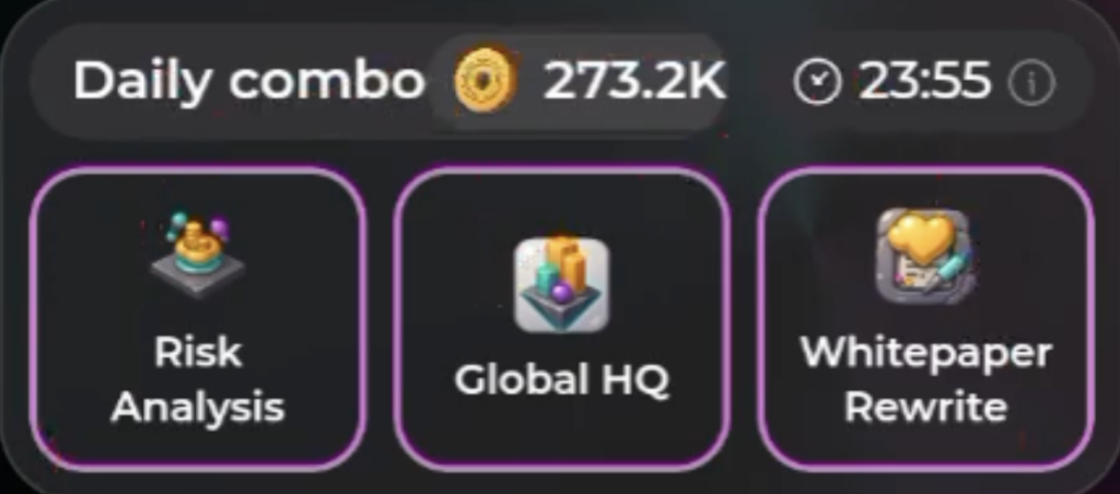 Dropee Daily Combo 2/3 April 2026