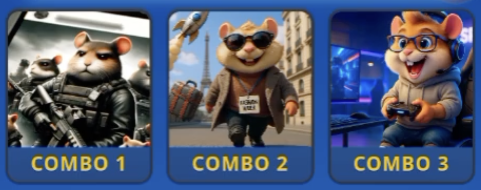 Hamster Kombat Daily Combo 3/4 April 2026