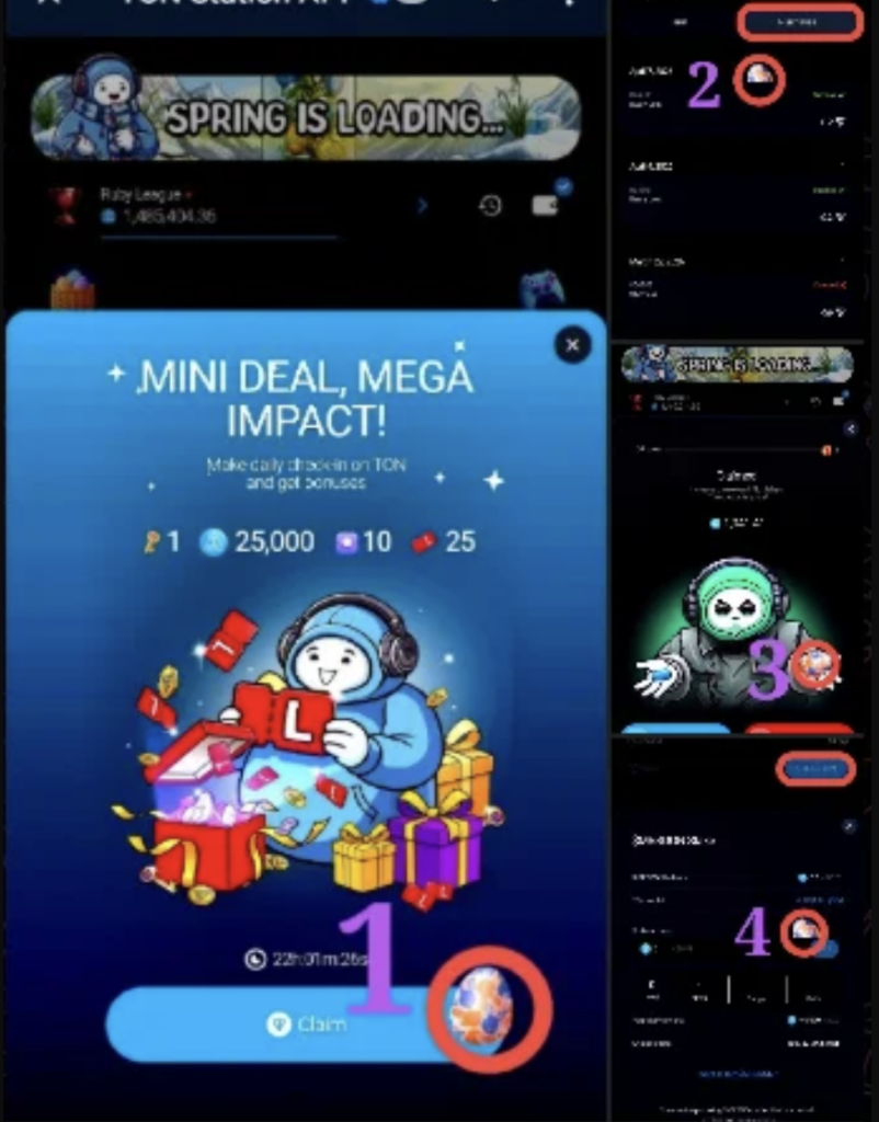 TON Station Easter Eggs Position Updated!