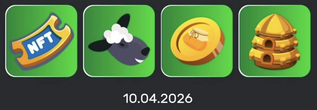 Bee Harvest Daily Combo 10 April 2026