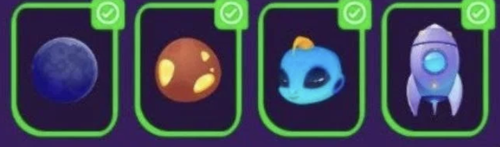 Space Adventure Daily Combo 17 April 2026