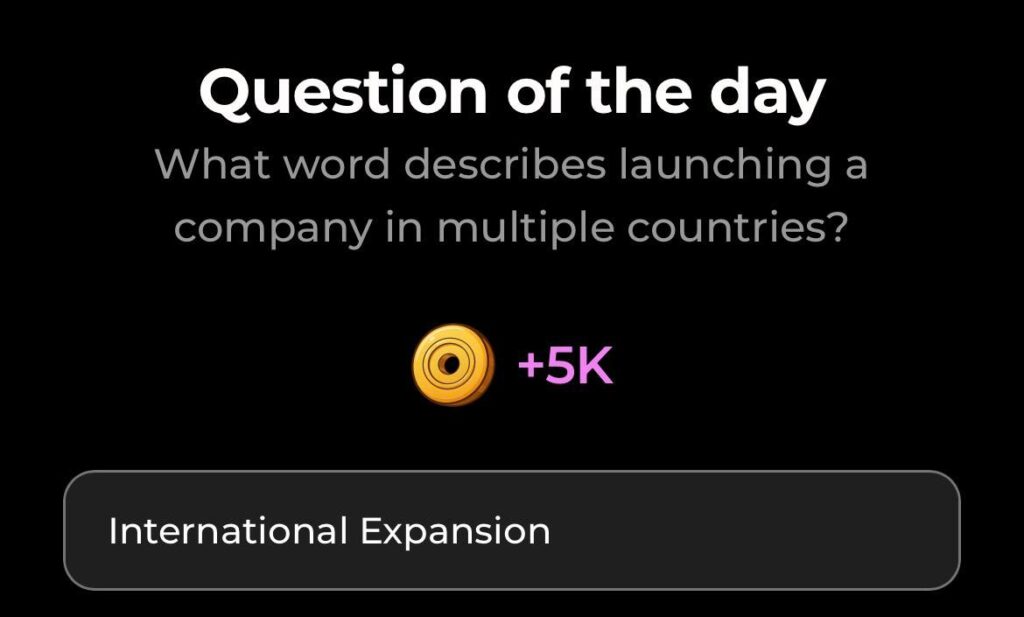 Dropee Question of the Day 19 April 2026