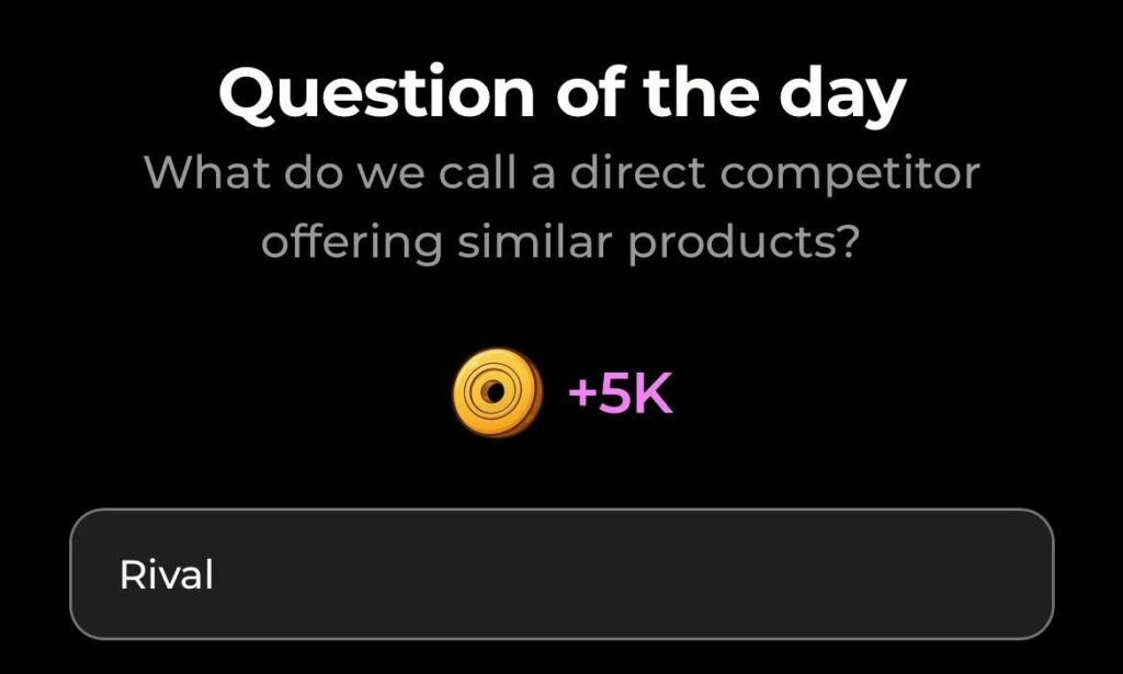 Dropee Question of the Day 22 April 2026