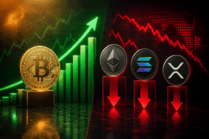 Crypto ETF Flows: Bitcoin Leads with $153.87M Inflows While ETH, SOL, and XRP See Weekly Outflows