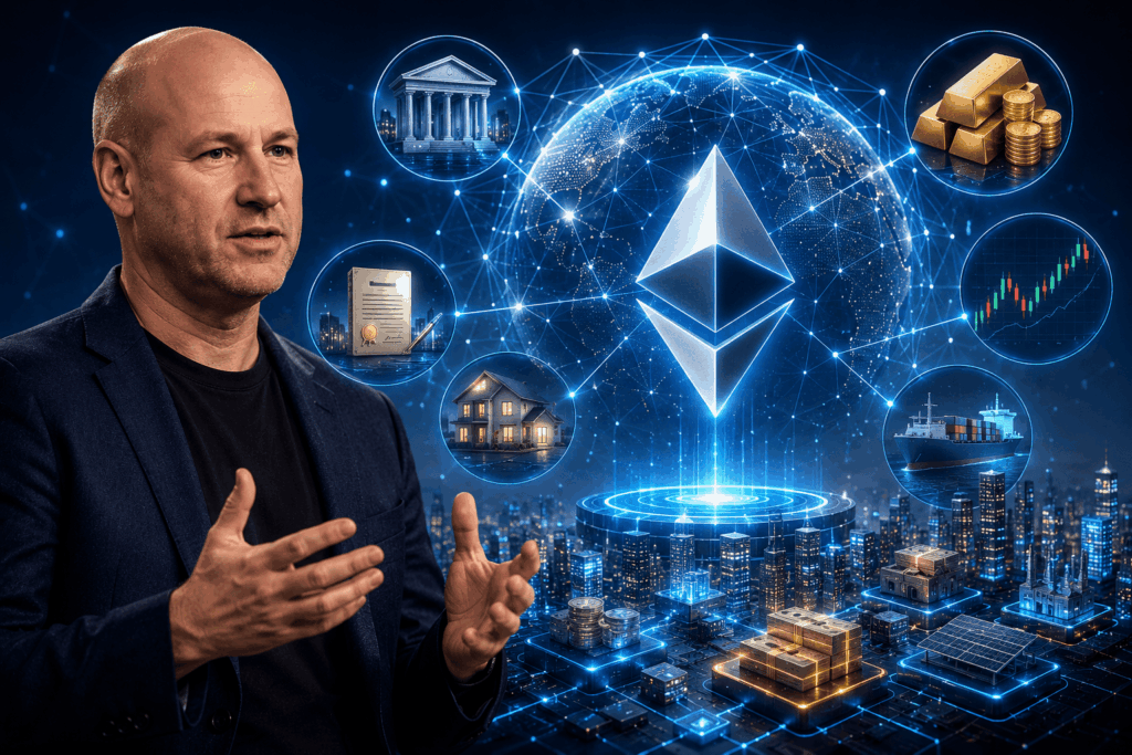 Consensys CEO Joseph Lubin Says ‘Essentially the Entire Economy’ Will Be Tokenized, With Ethereum Positioned to Benefit Most