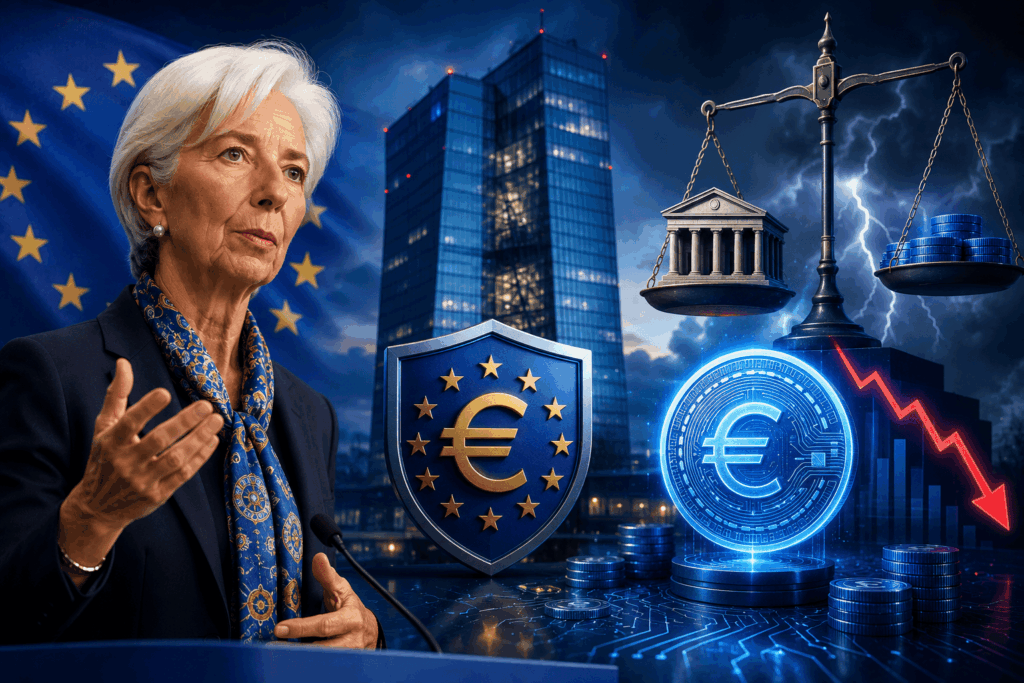 ECB President Christine Lagarde Warns Even Euro Stablecoins Could Threaten Financial Stability and Monetary Policy