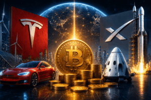 Rumored Tesla-SpaceX Merger Could Create $3.3 Billion Bitcoin Treasury, Becoming Fifth-Largest Corporate BTC Holder