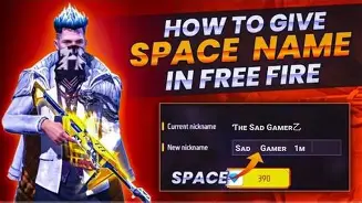 Copy the latest Free Fire space code to create stylish invisible names, blank nicknames, and unique IGN styles in Free Fire MAX